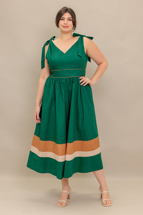 forest-charm-woven-color-blocked-midi-dress Flying Tomato-Sophia's Style-11
